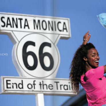 Santa Monica 66 end sign