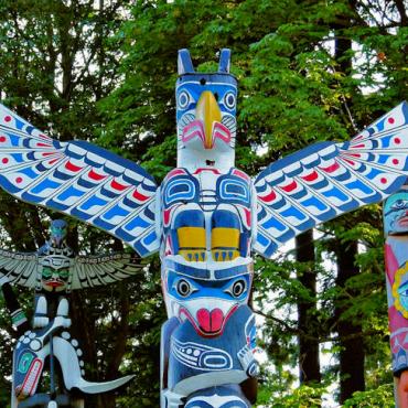 YVR Stanley Park totems