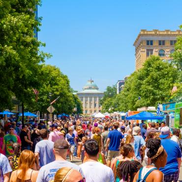 NC Raleigh Downtown food festival Credit visitRaleigh