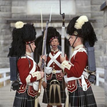 Halifax Citadel National Historic Site guards
