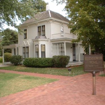 Eisenhower home Abilene